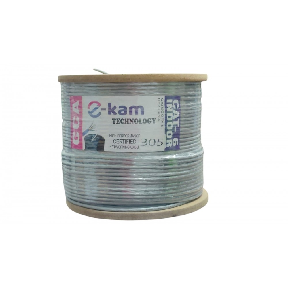 E-KAM CAT6 LAN CABLE 305 METER